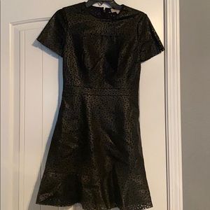 Michael Kors Faux Leather Dress